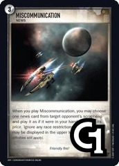 Miscommunication - Foil