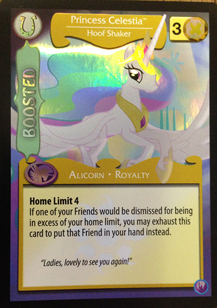 Princess Celestia, Hoof Shaker - F4