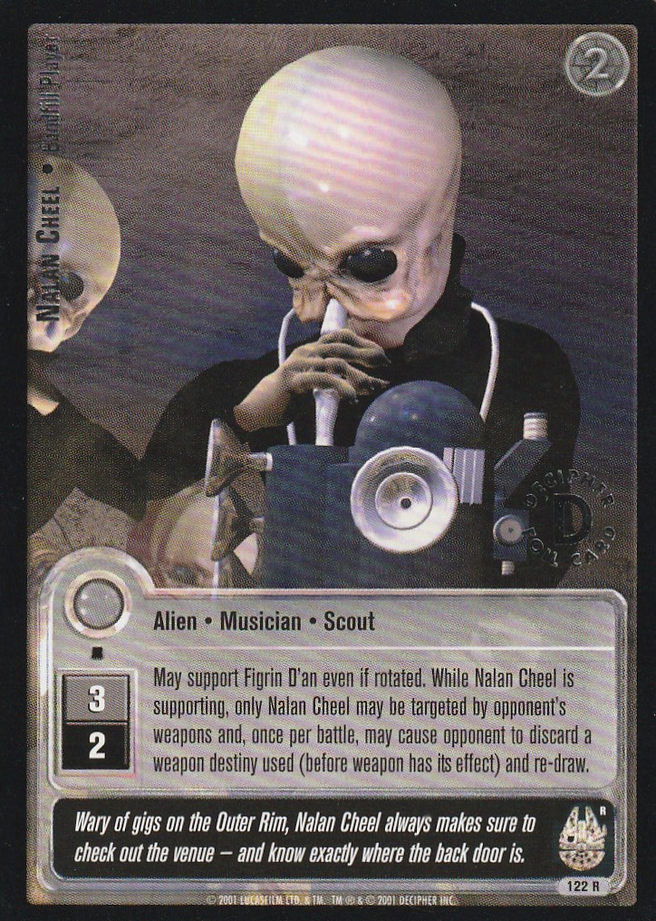 Nalan Cheel - Bandfill Player (R) - Silver Stamped