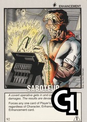 Saboteur  (2nd Print)