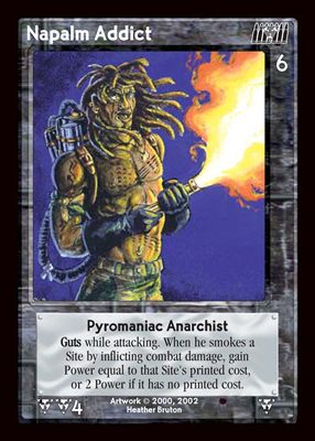 Napalm Addict, Pyromaniac Anarchist