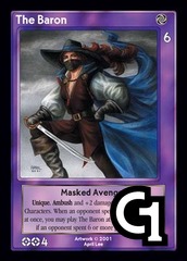 The Baron, Masked Avenger