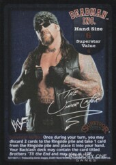 Deadman Inc. (Undertaker) Superstar Card (SS1)