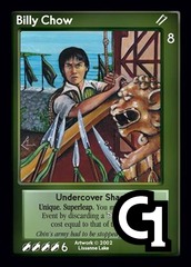 Billy Chow, Undercover Shaolin