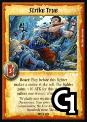 Strike True - Foil