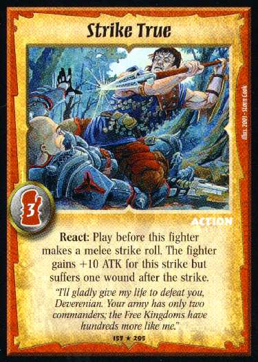 Strike True - Foil