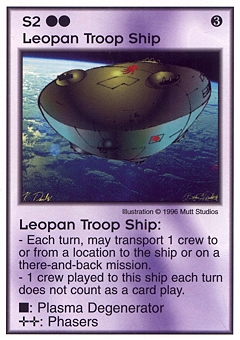 Leopan Troop Ship
