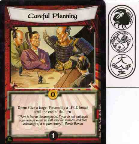 Careful Planning