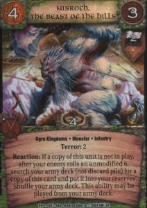 Nisroch, the Beast of the Hills