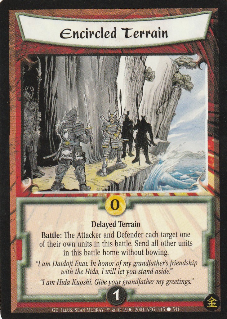 Encircled Terrain