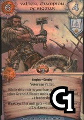 Valten, Champion of Sigmar