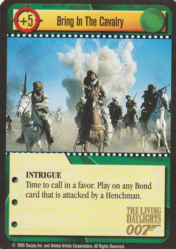 Bring in the Cavalry