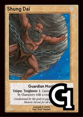 Shung Dai, Guardian Monk