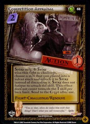 Competition Appraisal (Unlimited)