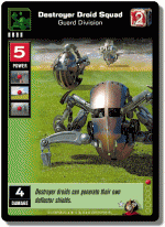 Destroyer Droid Squad, Guard Division