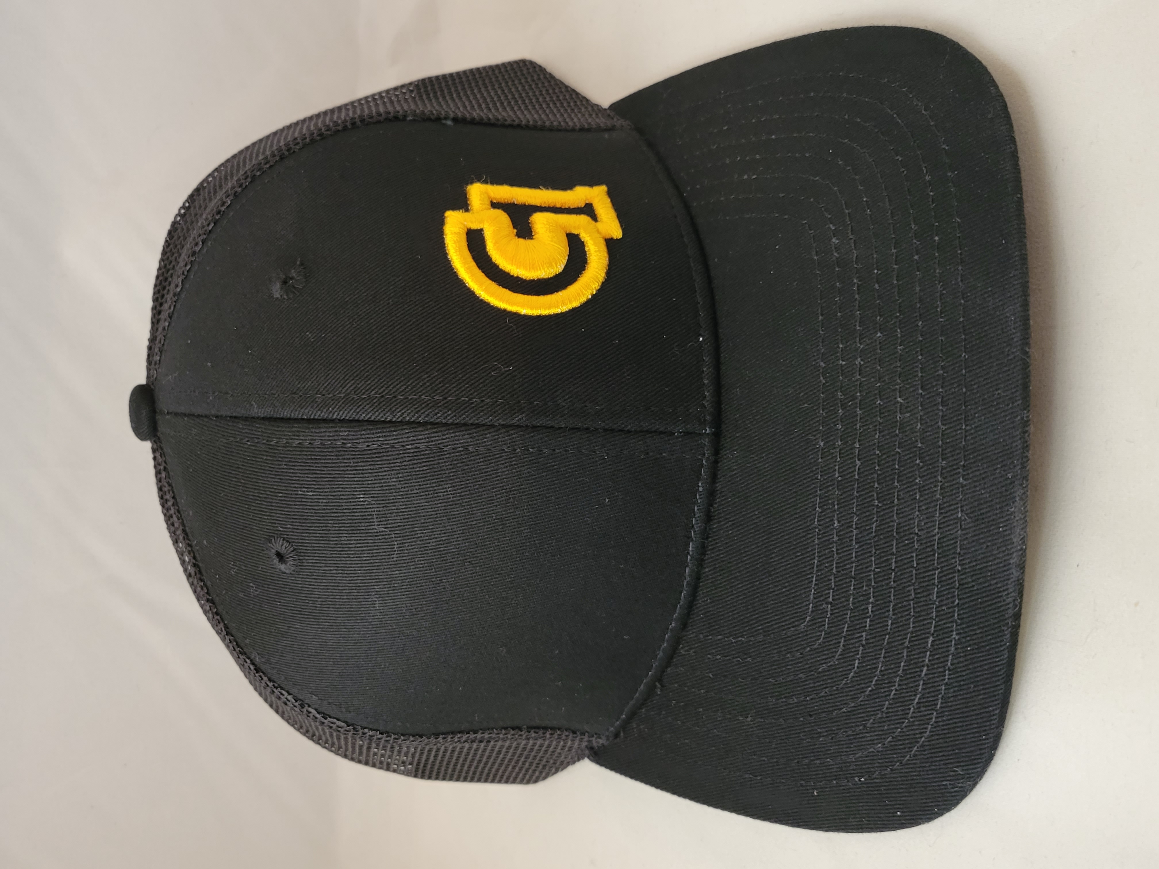 Trucker Cap Adjustable Black with Gold C1G Logo