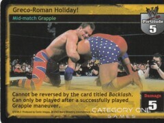 Greco-Roman Holiday! (Ruthless Aggression)