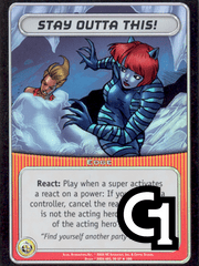 Stay Outta This! [FOIL]