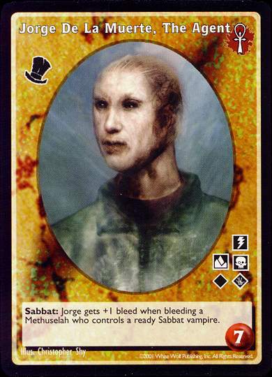 Jorge De La Muerte, The Agent
