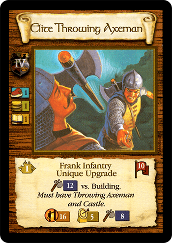 Elite Throwing Axeman (Fr)