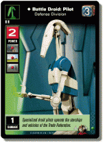 Battle Droid: Pilot, Defense Division