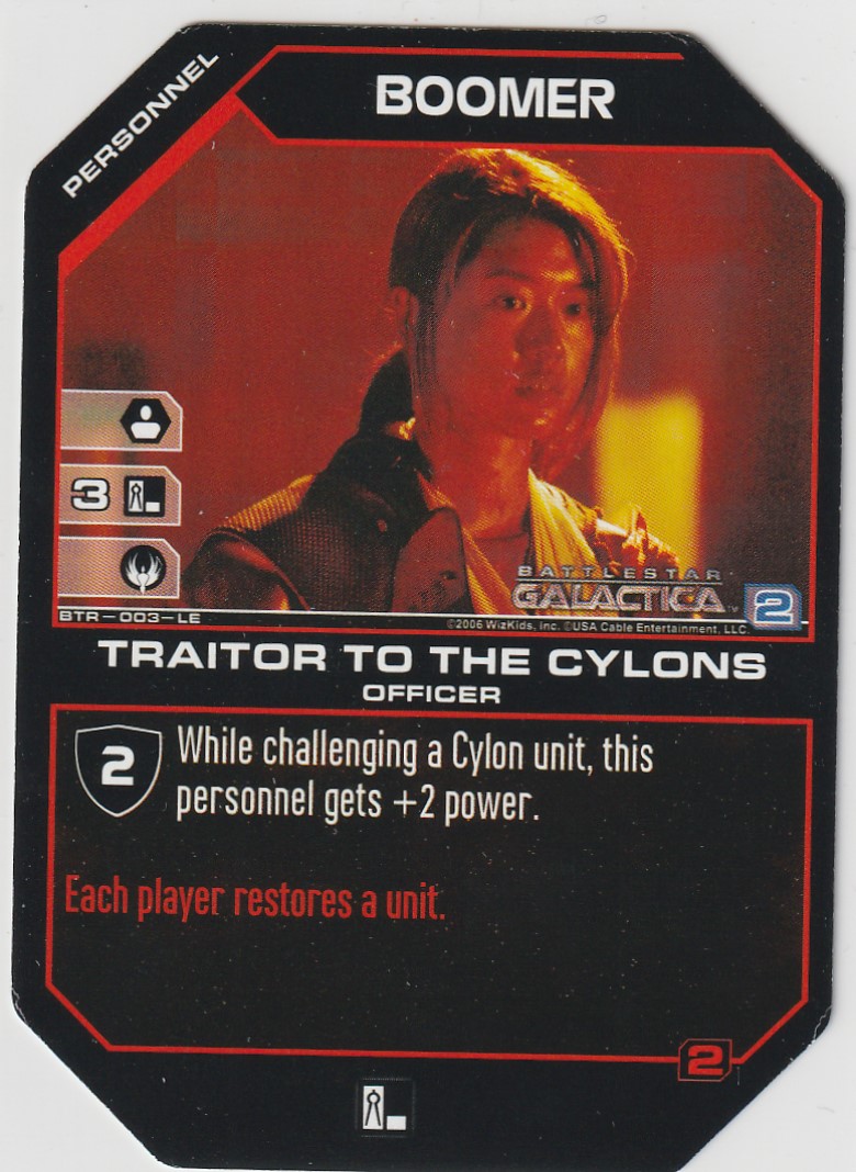 Boomer, Traitor to the Cylons