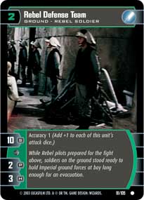 Rebel Defense Team - Foil
