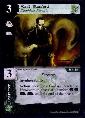 Carl Stanford, Deathless Fanatic
