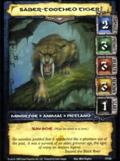 Saber-Toothed Tiger