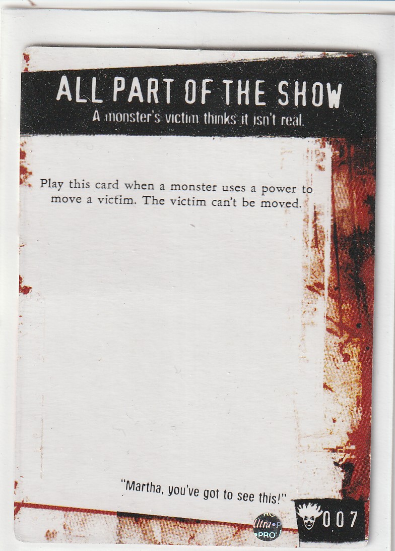 All Part of the Show