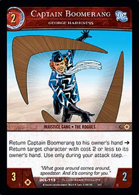 Captain Boomerang, George Harkness - Foil