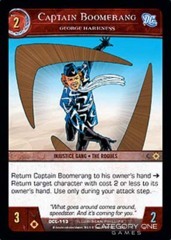 Captain Boomerang, George Harkness - Foil