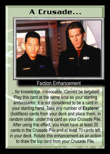A Crusade... (for knowledge)