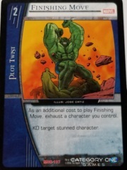 Finishing Move  (Alt Art Abomination Variant)