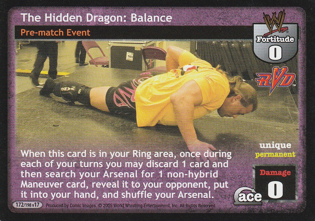 The Hidden Dragon: Balance