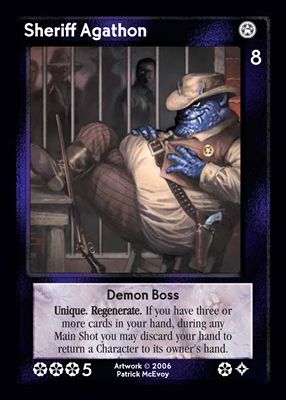 Sheriff Agathon, Demon Boss