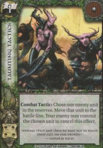 Taunting Tactics