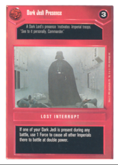 Dark Jedi Presence [White Border]