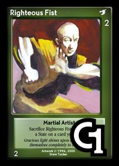 Righteous Fist, Martial Artist