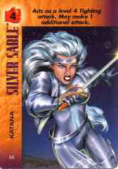 Silver Sable Katana