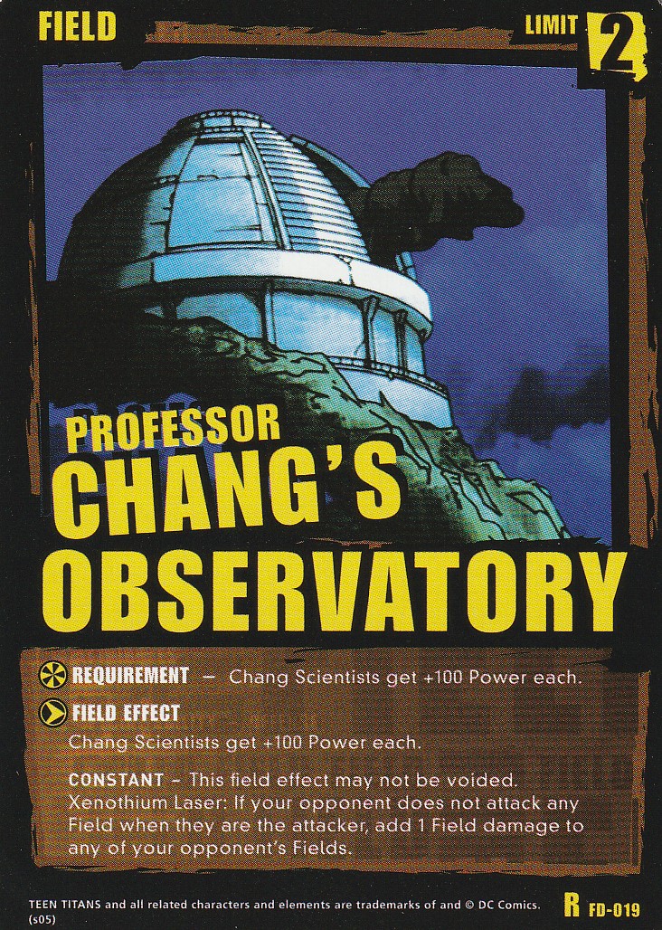 Professor Changs Observatory