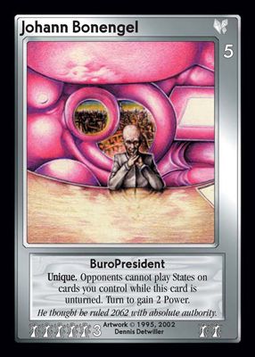 Johann Bonengel, BuroPresident