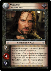 Aragorn, Isildur's Heir - Foil - Masterwork