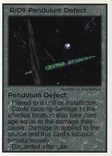 Pendulum Defect