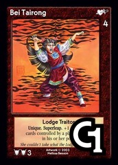 Bei Tairong, Lodge Traitor