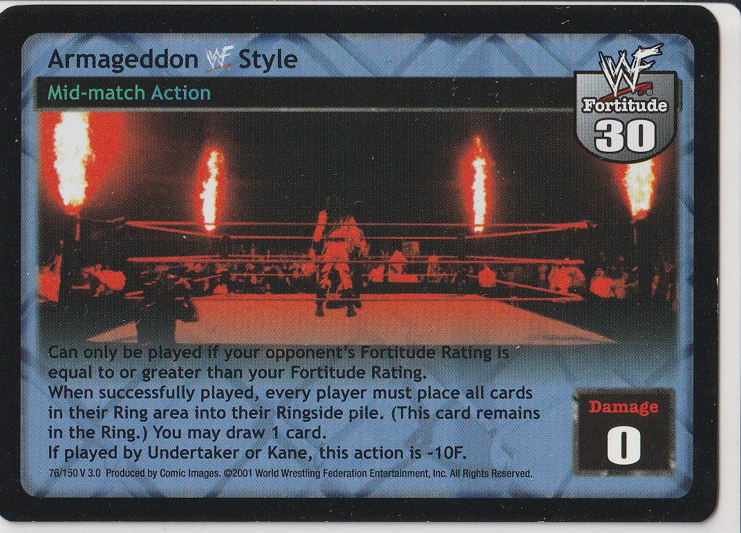 Armageddon WWF Style (Kane)