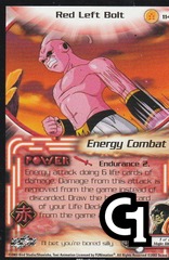 Red Left Bolt Unlimited - 114
