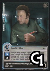 General Tagge - Imperial Commander - 1st Day Stamped