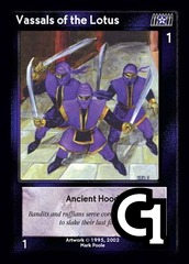 Vassals of the Lotus, Ancient Hoods