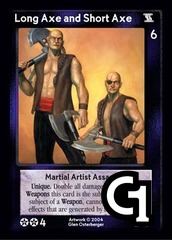 Long Axe and Short Axe, Martial Artist Assassins
